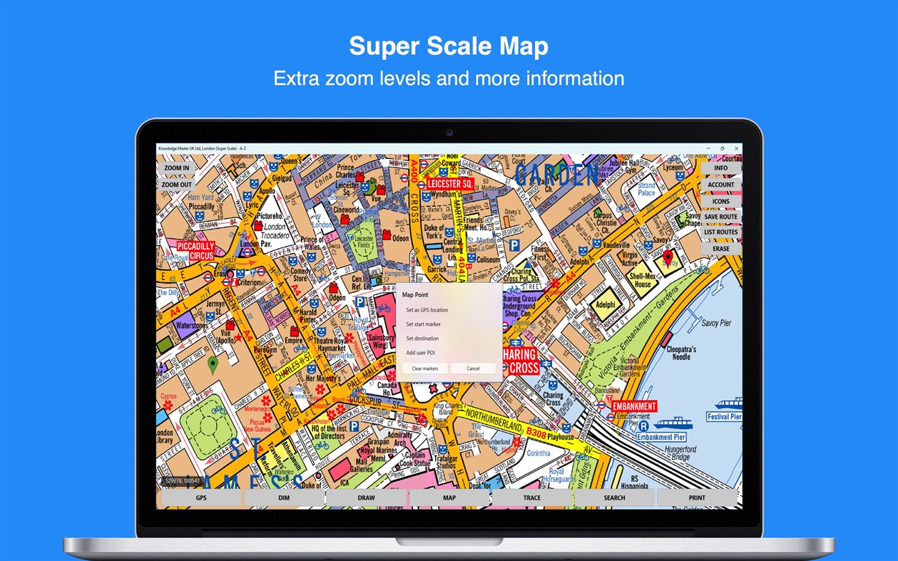 #4. A-Z Greater London Street Atlas (Windows) 来自: Knowledge Master UK Ltd