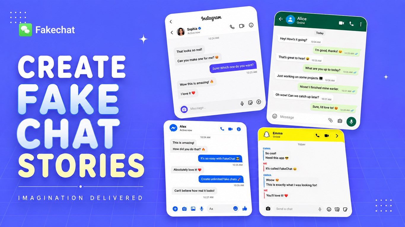 Fake Chat Story Maker – Prank Messages & Chats screenshot