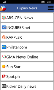 Filipino News screenshot 1