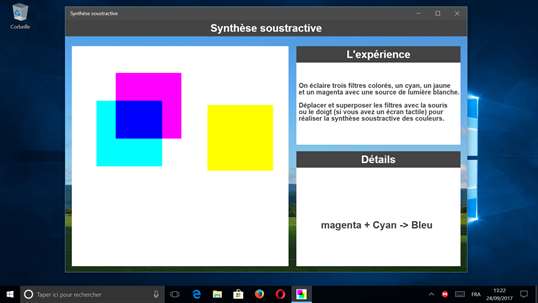 Synthèse soustractive screenshot 2