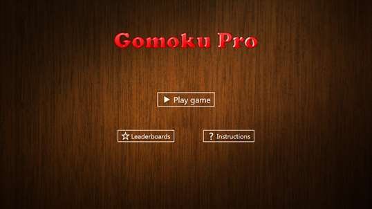 Gomoku Professional screenshot 3