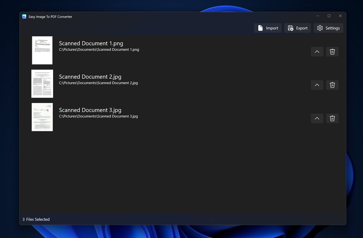 #4. Easy Image To PDF Converter (Windows) De: Nowak Software