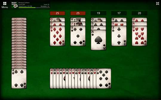 Blackjack Solitaire screenshot 4