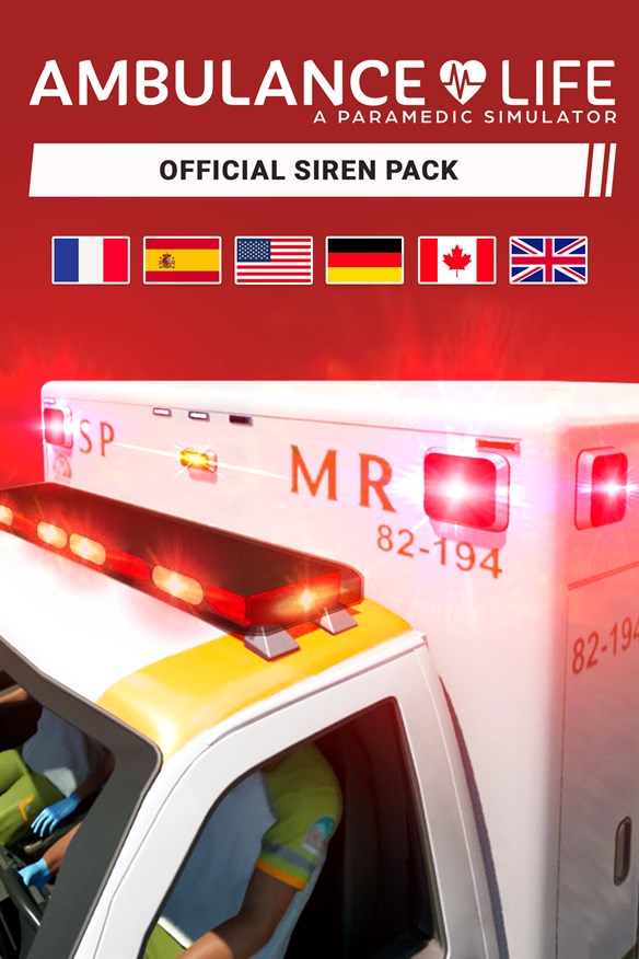 Ambulance Life - Official Siren Pack Xbox Series X|S and Xbox One cover art