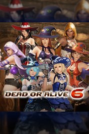 DOA6 Ensemble Costume de sorcière