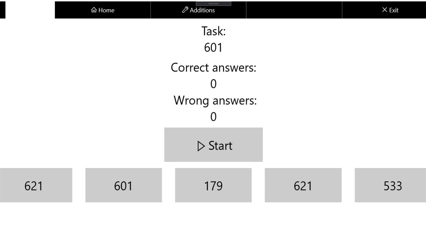 #5. Mental arithmetic Fast and easy (Windows) 由: Ivan Bondaruk