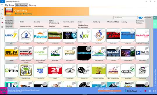 Online Radio Navigator Pro screenshot 3