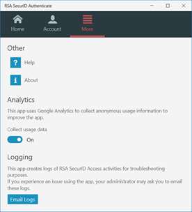 RSA SecurID Authenticate screenshot 3