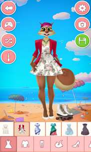 Fashion designer dress up - animal games for kids screenshot 4