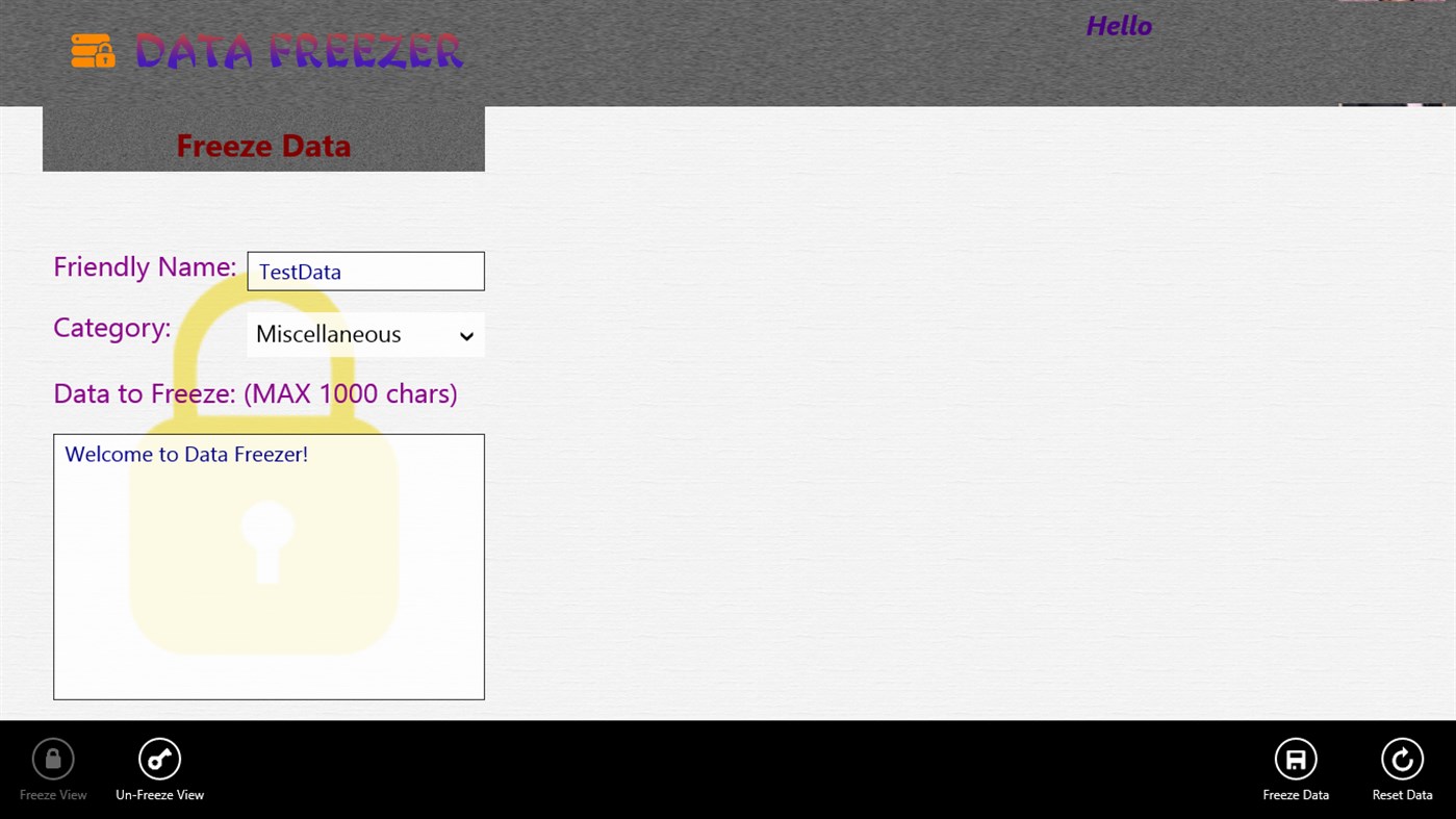 #3. Data Freezer (Windows) Oleh: selvar