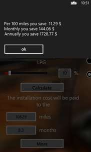 Fuel Calc FREE screenshot 7