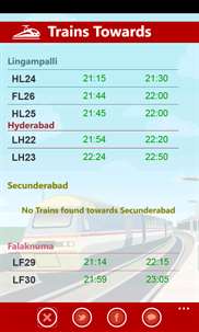 MMTS Train Timings screenshot 6