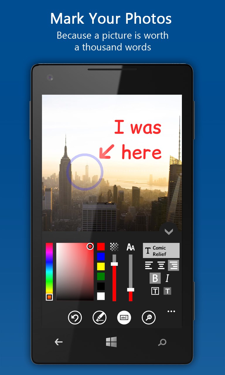 Mark Your Photos: Because a picture is worth a thousand words