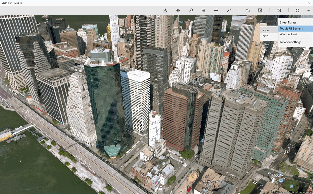 #3. Earth View - Map 3D (Windows) By: wolfSYS
