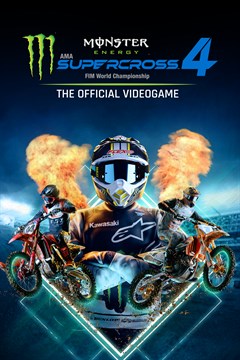 Cover poster for Monster Energy Supercross 4 - Xbox Series X|S