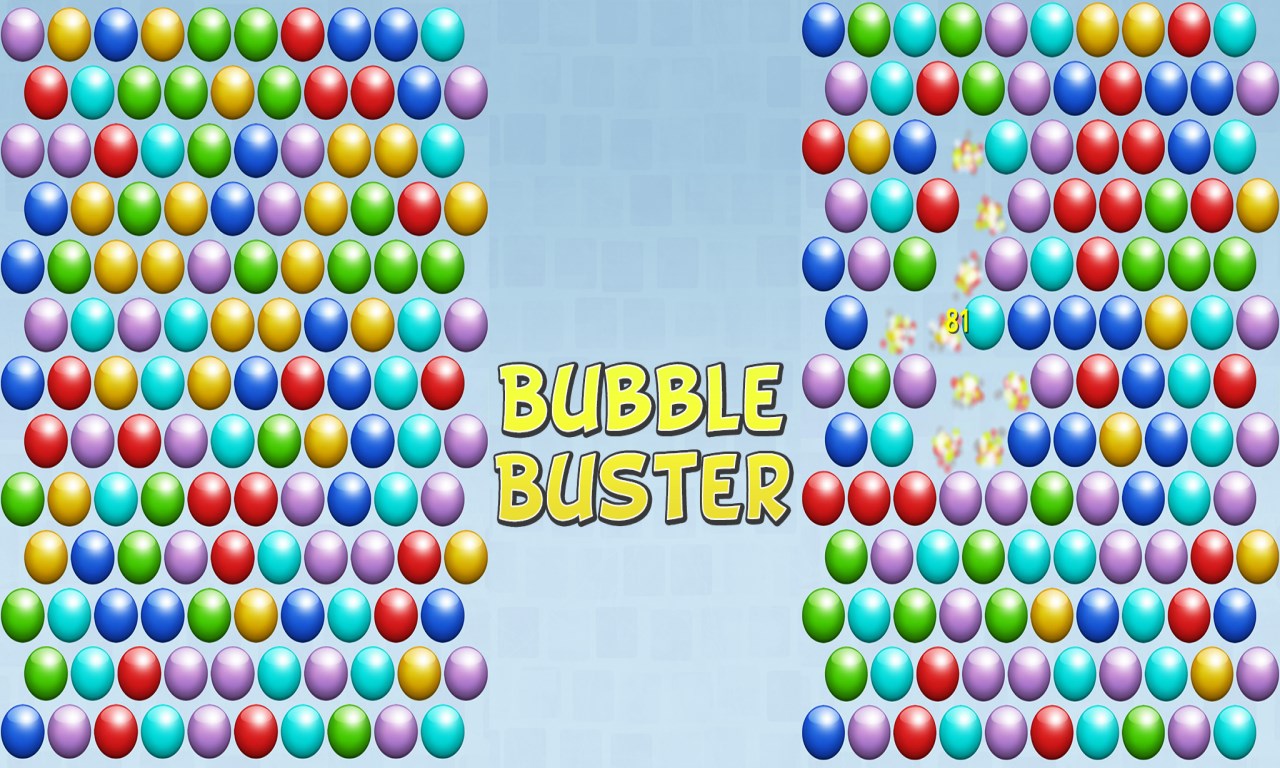 Screenshot 1 The Bubble Buster windows