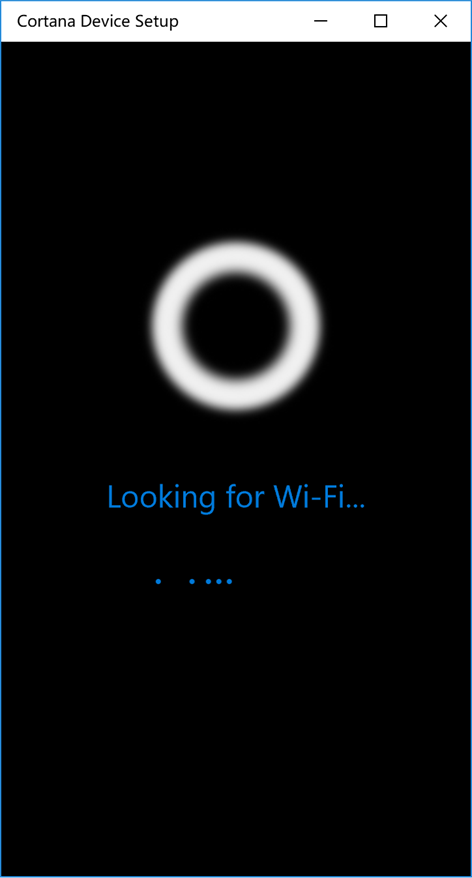 Cortana Device Setup Screenshots 2