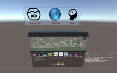 HoloLens Aquarium Screenshots 1