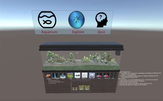 HoloLens Aquarium screenshot 1