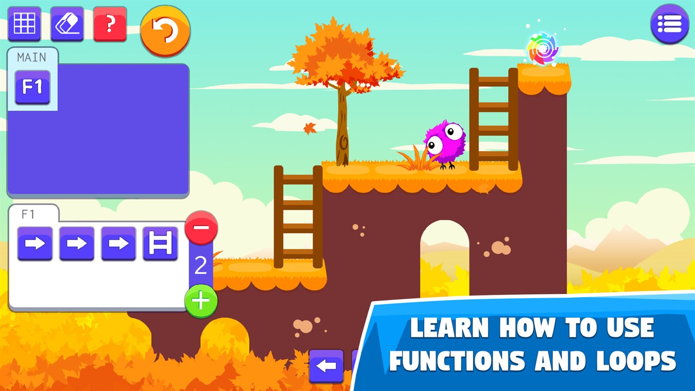#5. Code Adventures : Coding Puzzles For Kids (Windows) 由: Cyborc Games