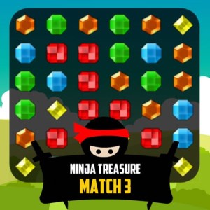 Ninja Treasure Match 3 Game