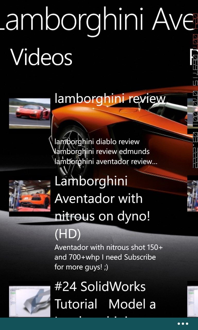 Captura 2 Lamborghini Aventador windows