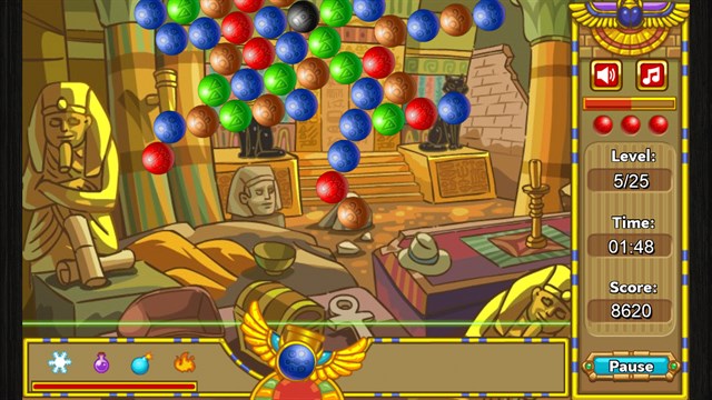 Rotate Bubble Shooter screenshot 2