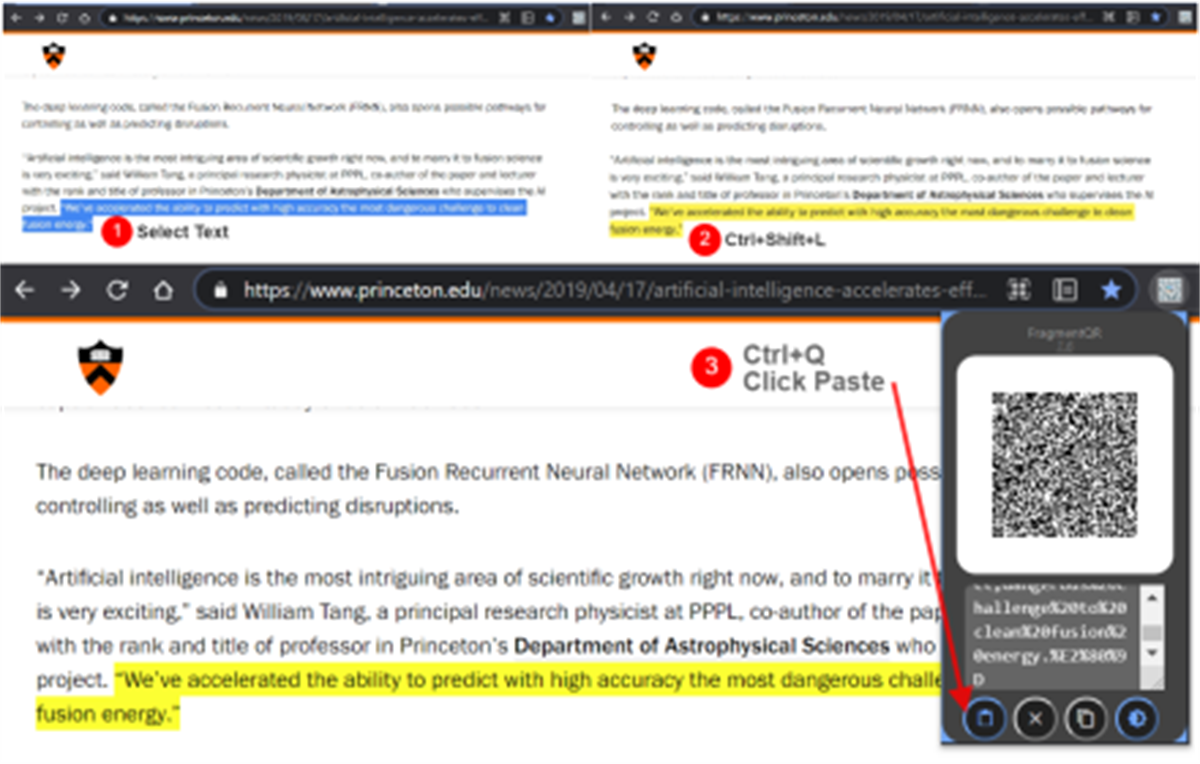 FragmentQR