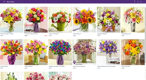 1-800-Flowers Screenshot
