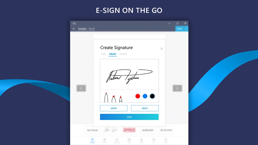 Fill, Sign & Edit PDF: e Signature_1