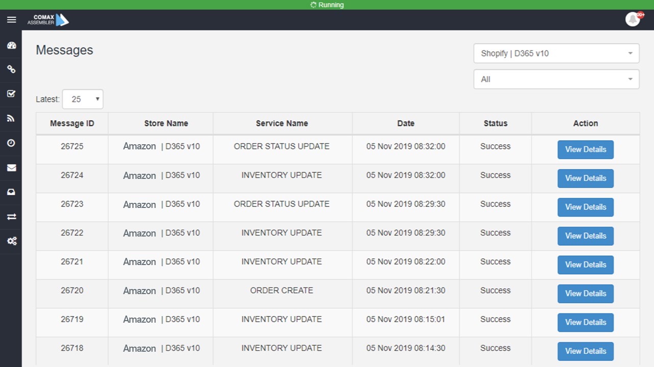 Snapshot 4 of Amazon Integration with Dynamics 365 Fin and Ops