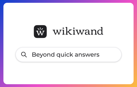 Wikiwand - Wikipedia, and beyond small promo image