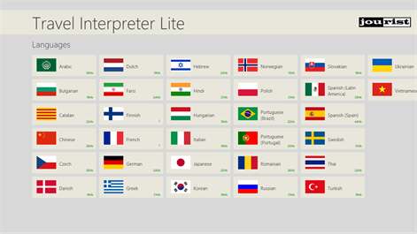 Travel Interpreter Lite Screenshots 1