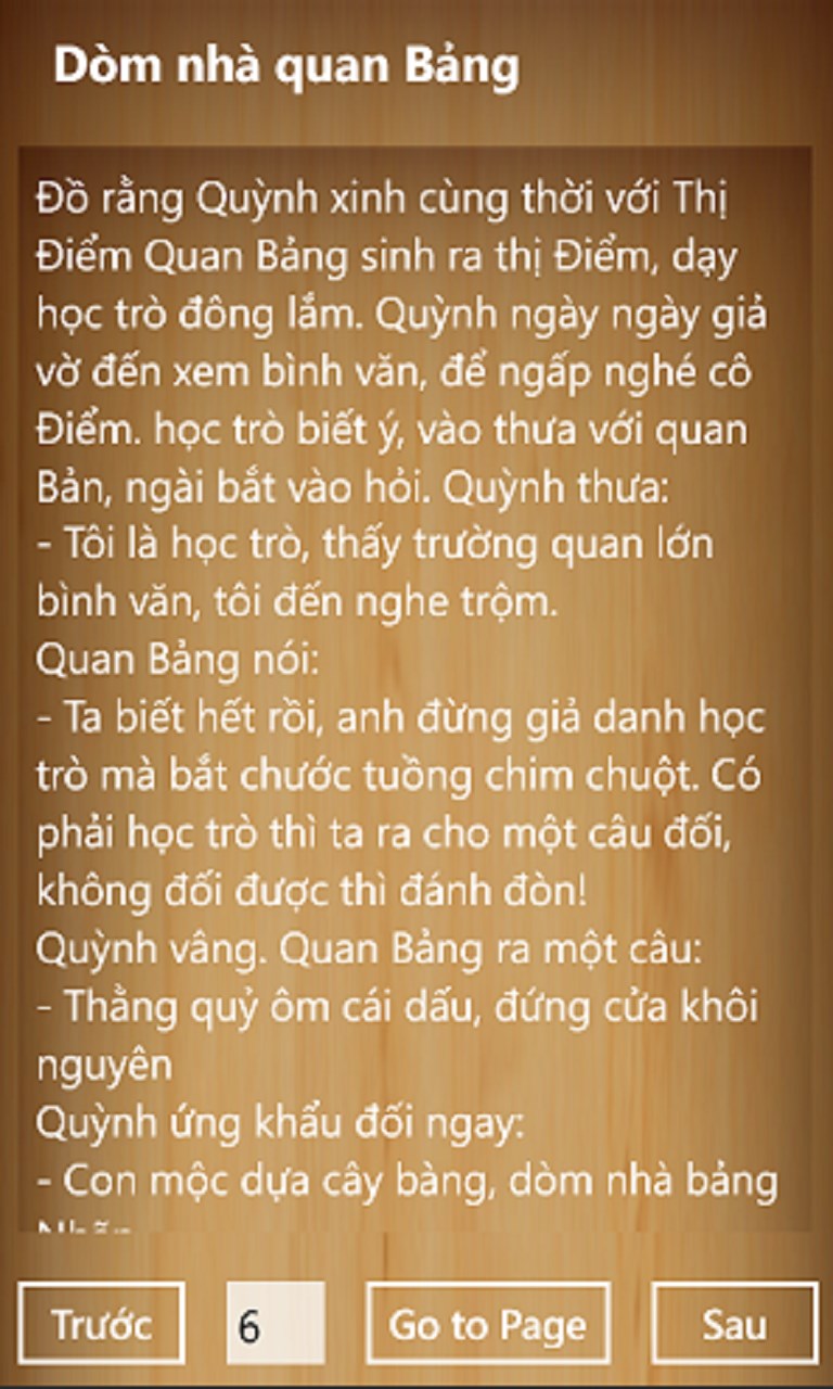 Screenshot 5 Truyện cười hay windows