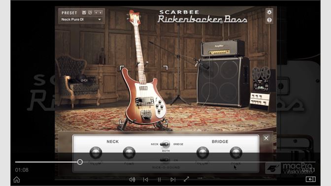 how to install scarbee rickenbacker bass