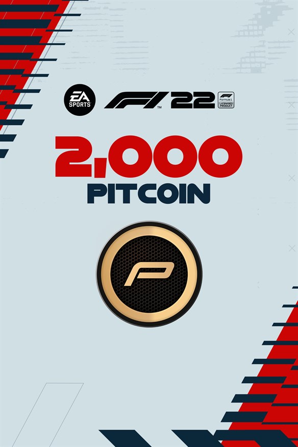 F1 22: 2,000 PitCoin Xbox Series X|S and Xbox One cover art