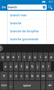 Arabic French dictionary ProDict Free screenshot 1