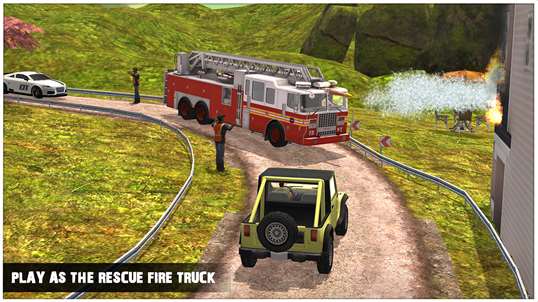 Emergency Rescue Urban City - Firefighter Duty Sim screenshot 3