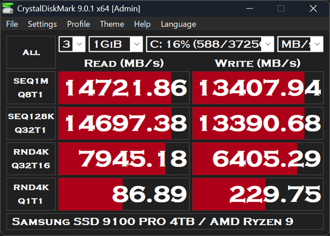 #4. CrystalDiskMark (Windows) De: Crystal Dew World