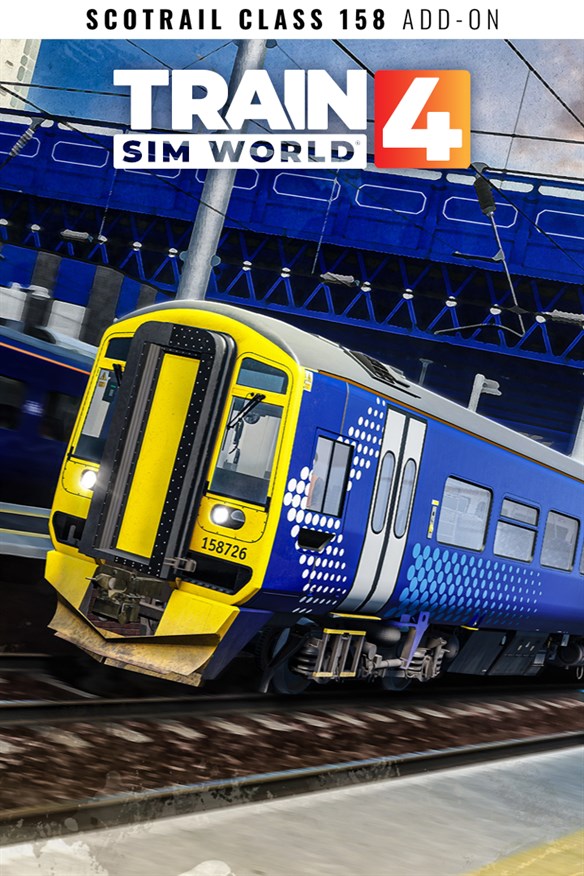 Train Sim World 4: ScotRail BR Class 158 Xbox Series X|S and Xbox One cover art