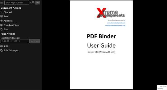 PDF Binder screenshot 2