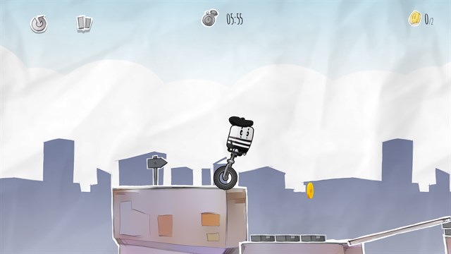 Unimime - Unicycle Madness screenshot 1