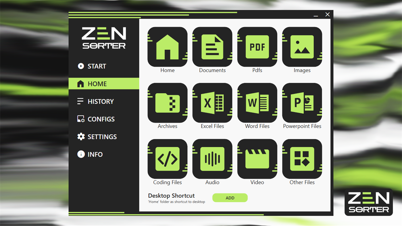 #1. ZenSorter File Organizer (Windows) Av: Robert Capra