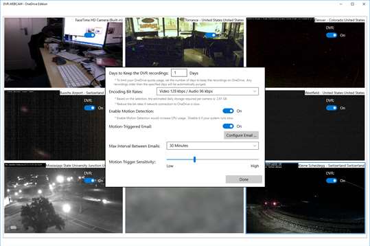 DVR.WEBCAM - OneDrive Edition screenshot 7