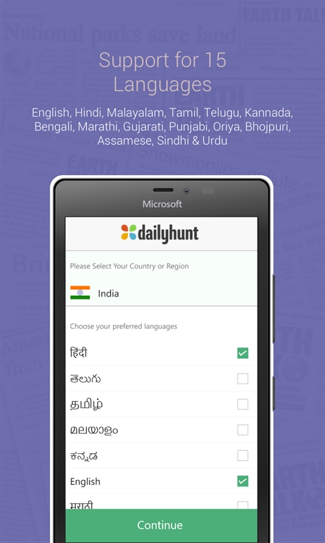 Dailyhunt Screenshot