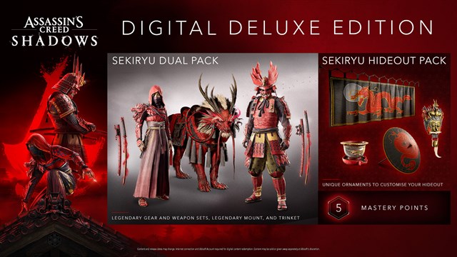 Assassin's Creed Shadows Digital Deluxe Edition screenshot 1