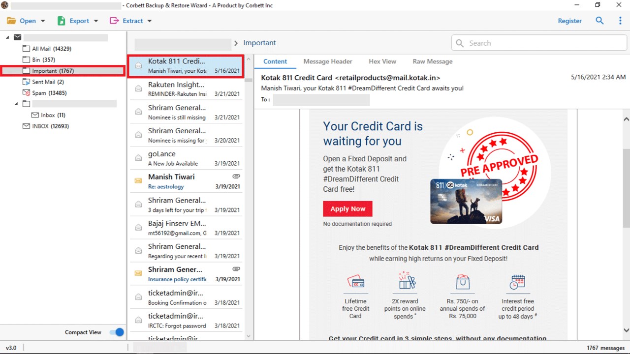 Snapshot 3 of Corbett Google Takeout Viewer