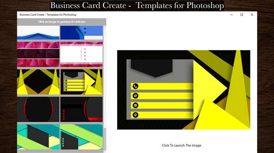 Business Card Create - Templates for Photoshop screenshot 3