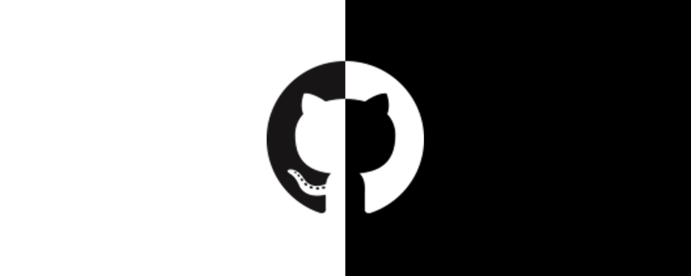 GitHub Dark Mode marquee promo image