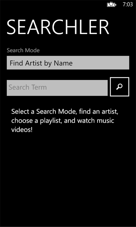 Searchler Music Video Search Screenshots 1